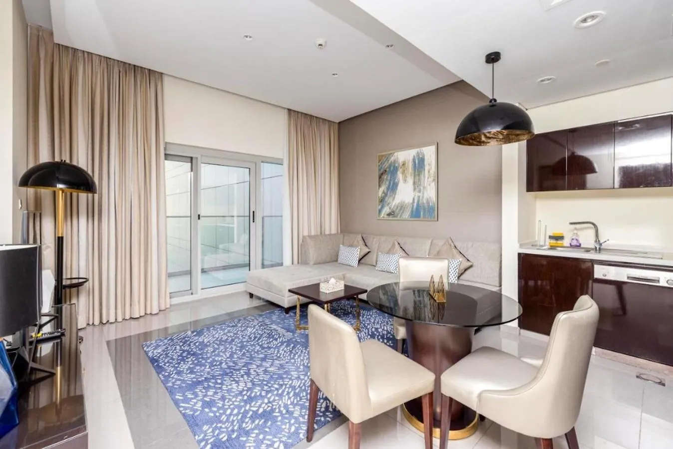 Modern With Stunning City View - Damac Majestine Tower Dubai Förenade Arabemiraten